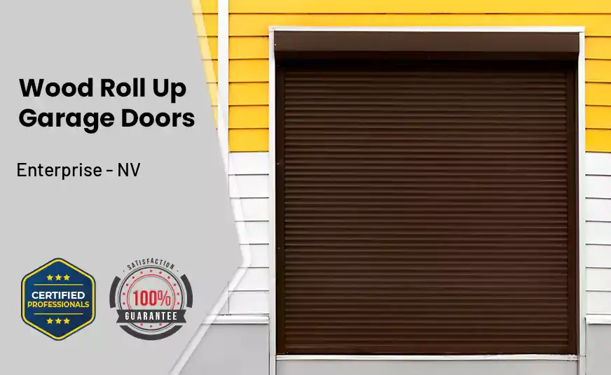 Wood Roll Up Garage Doors Enterprise - NV 